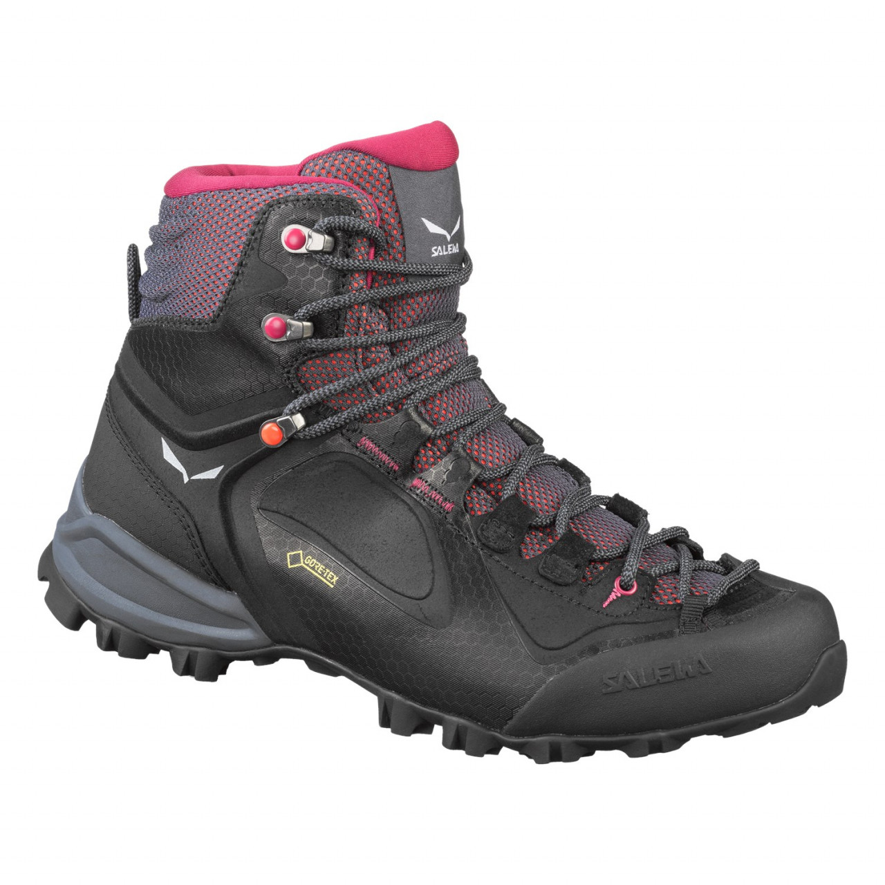 Salewa Alpenviolet Mid GORE-TEX® ορειβατικα παπουτσια γυναικεια μαυρα/μπλε/κοραλι Greece HN5430897